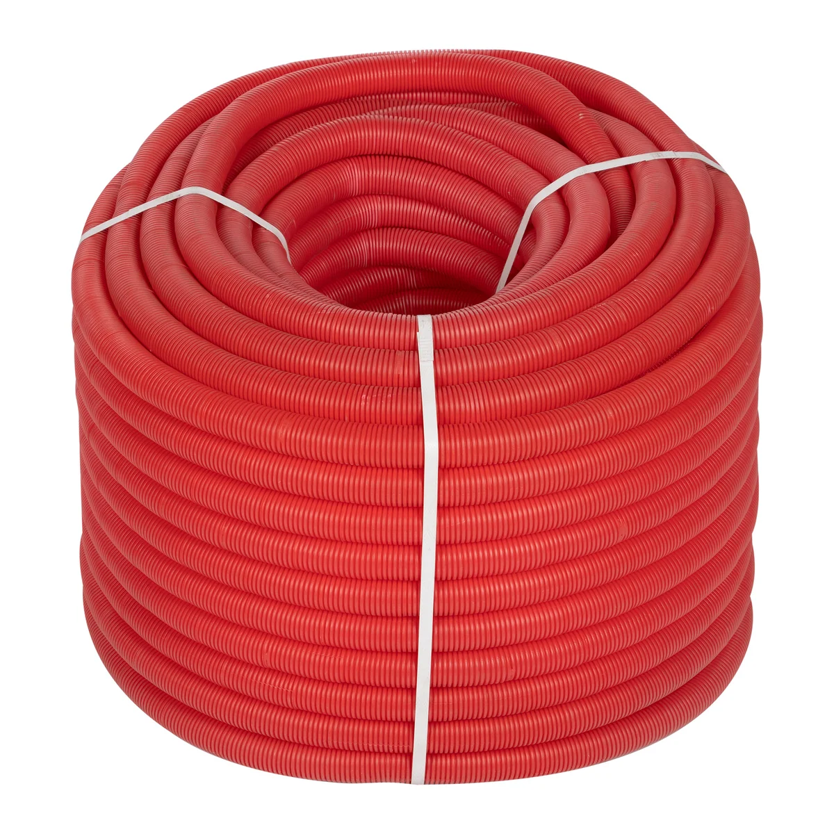 Труба Royal Thermo гофрированная 28 мм (для труб d20), красная, (бухта 75 м)