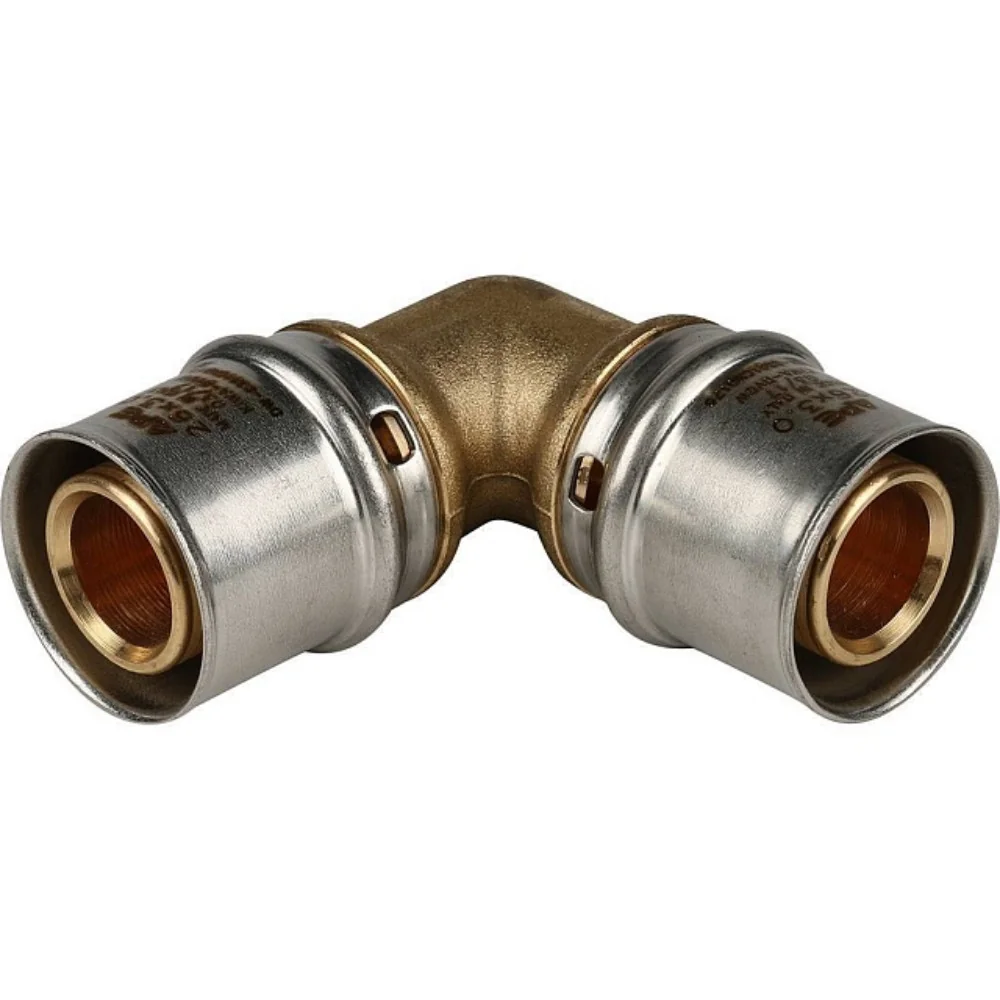 Угольник STOUT 90 26х26 для металлопластиковых труб пресс, SFP-0009-002626