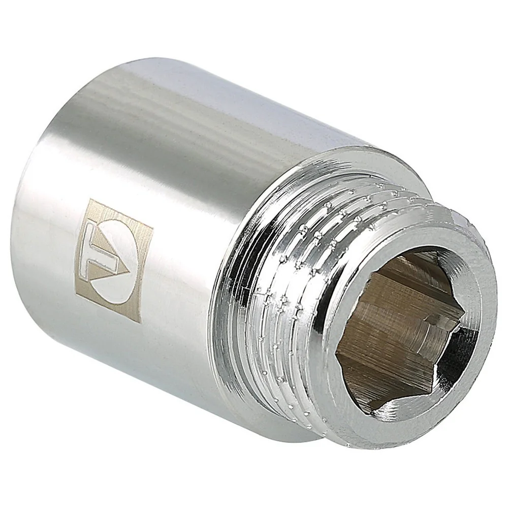Удлинитель хромированный Valtec 1"x50мм ВР-НР VTr.198.C.0650