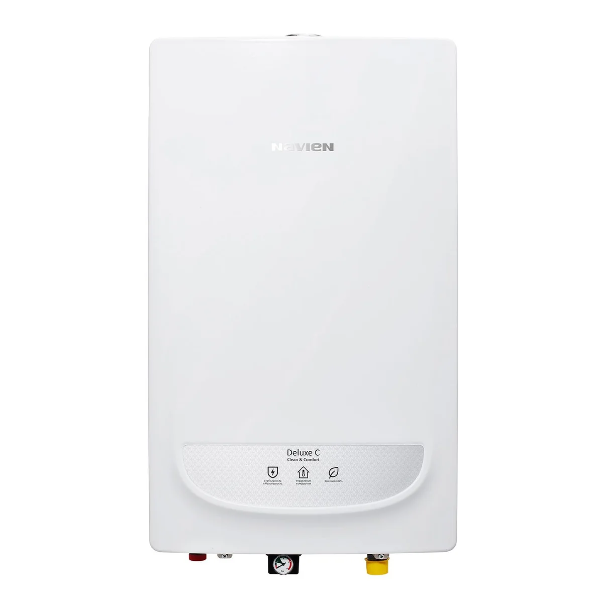 Котел газовый Navien Deluxe C -16k, настенный, 2 конт., закр.кам.сгор.