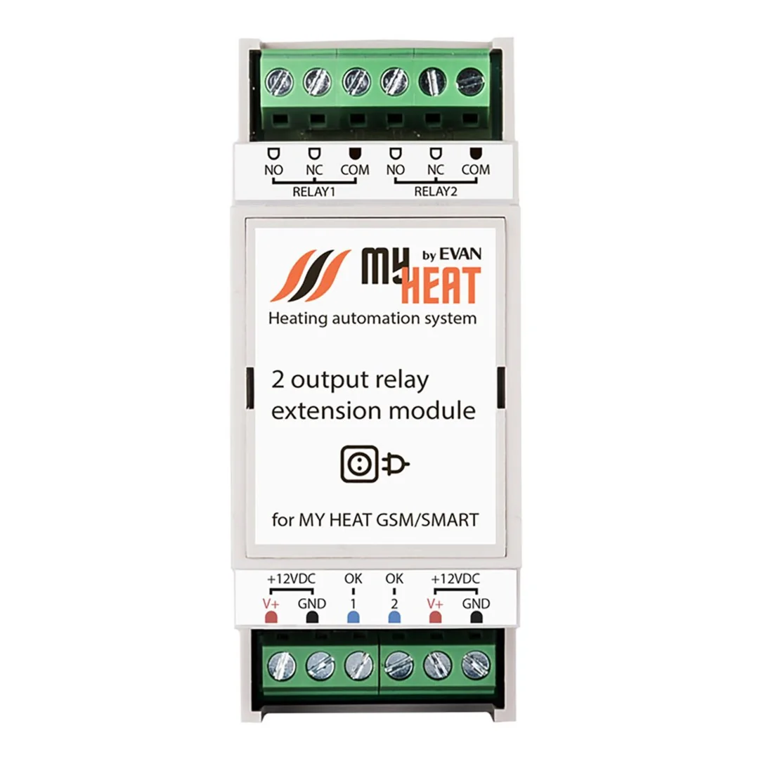 Блок реле MY HEAT RL2 на 2 выхода