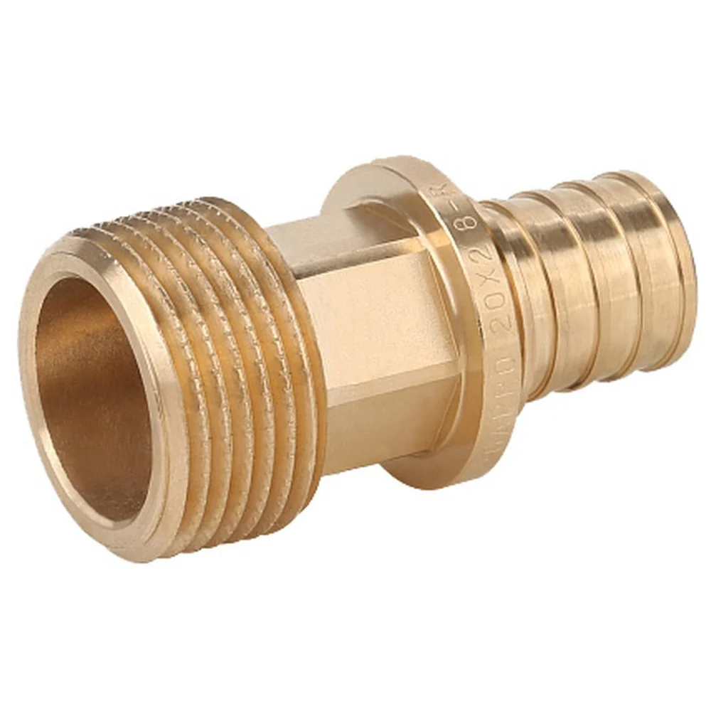 Переходник Gappo с наружной резьбой бронзовый 20-R 3/4"