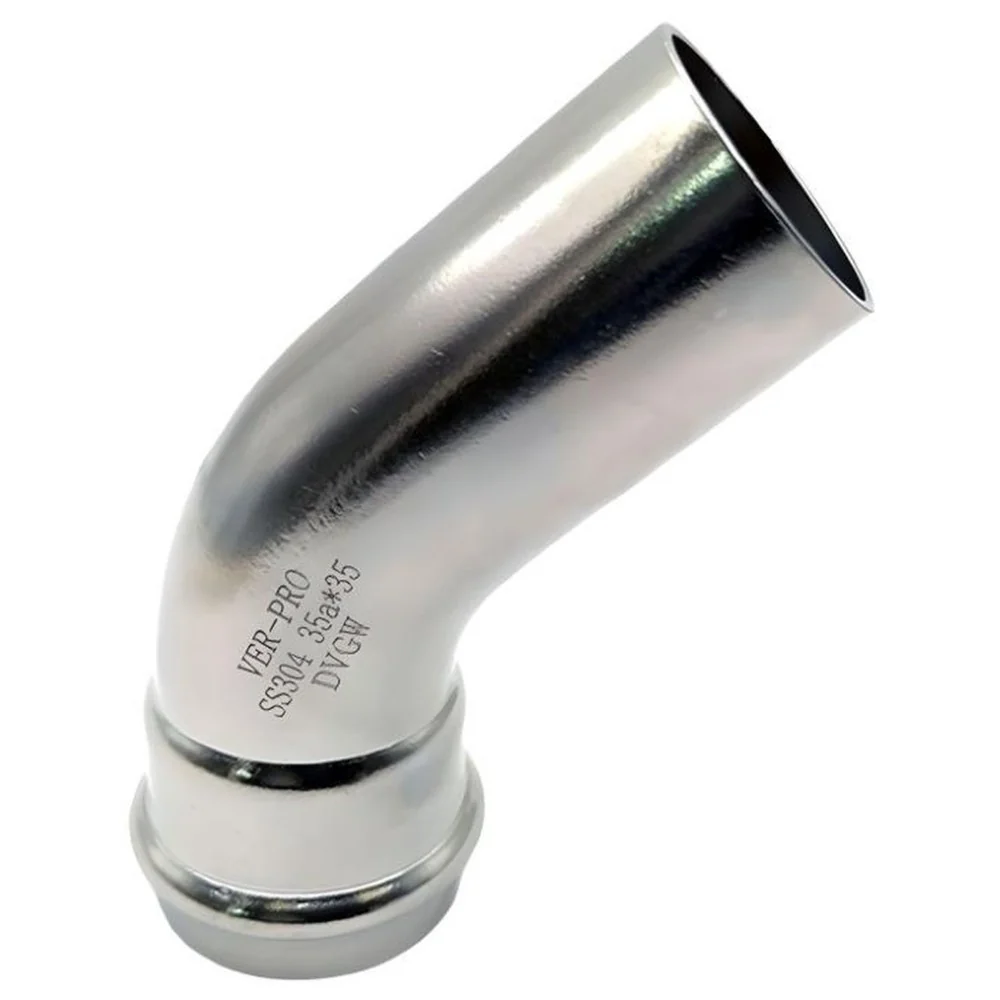 Уголок ViEiR 45 град. нерж. сталь 28а×28 VER-PRO (32/4шт)