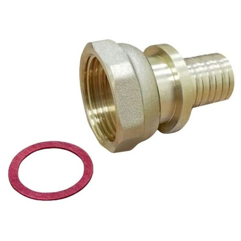 Муфта VARMEGA Slide-fit переходная (переходник) с накидн. гайкой, 20х1/2", латунь, VM51813