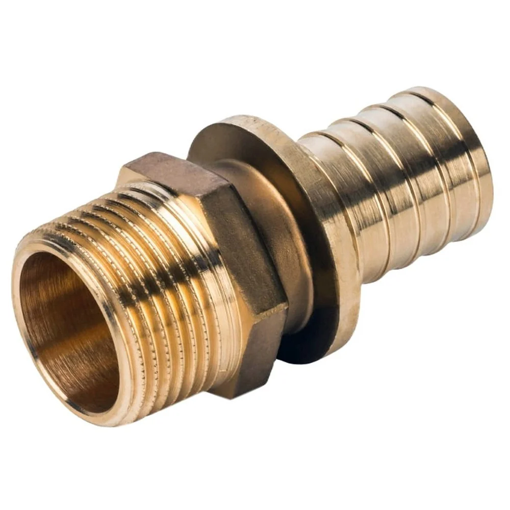 Муфта VARMEGA Slide-fit переходная (переходник) НР, 20х3/4", аксиальная, латунь, VM51214