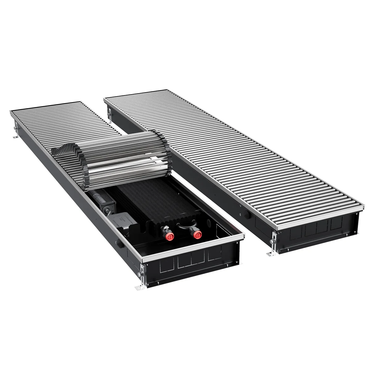Конвектор внутрипольный Royal Thermo ATRIUM TURBO-90/300/1100-DG-U-NA