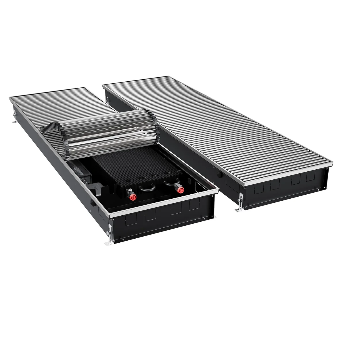 Конвектор внутрипольный Royal Thermo ATRIUM TURBO-110/400/1000-DG-U-NA