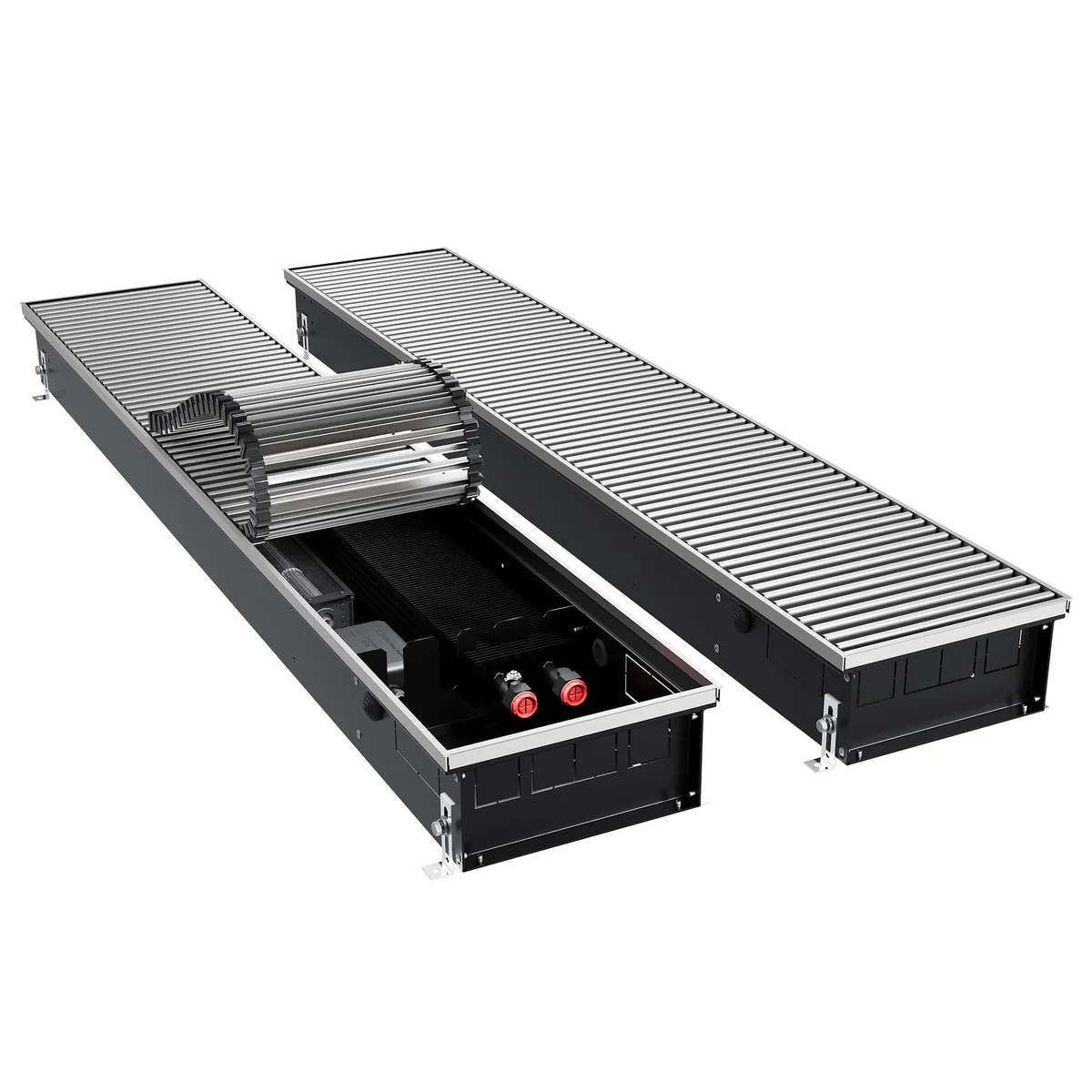 Конвектор внутрипольный Royal Thermo ATRIUM TURBO-110/250/1800-DG-U-NA