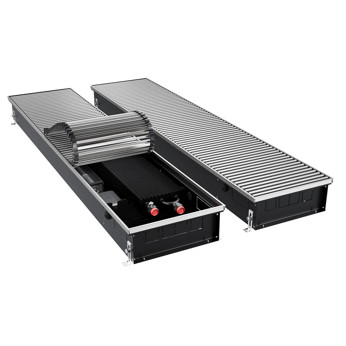 Конвектор внутрипольный Royal Thermo ATRIUM TURBO-110/300/1300-DG-U-NA