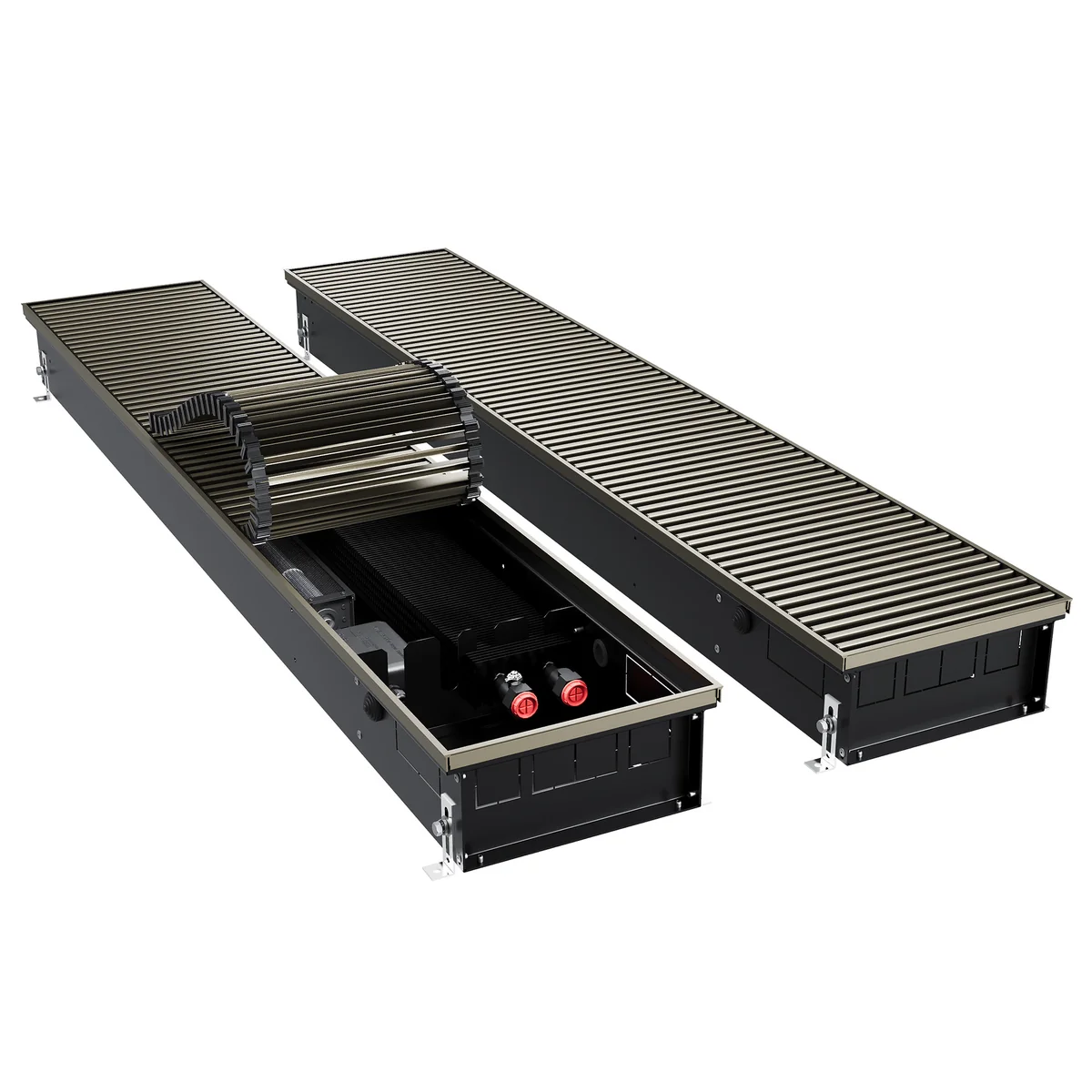 Конвектор внутрипольный Royal Thermo ATRIUM TURBO-110/250/1700-DG-U-DB