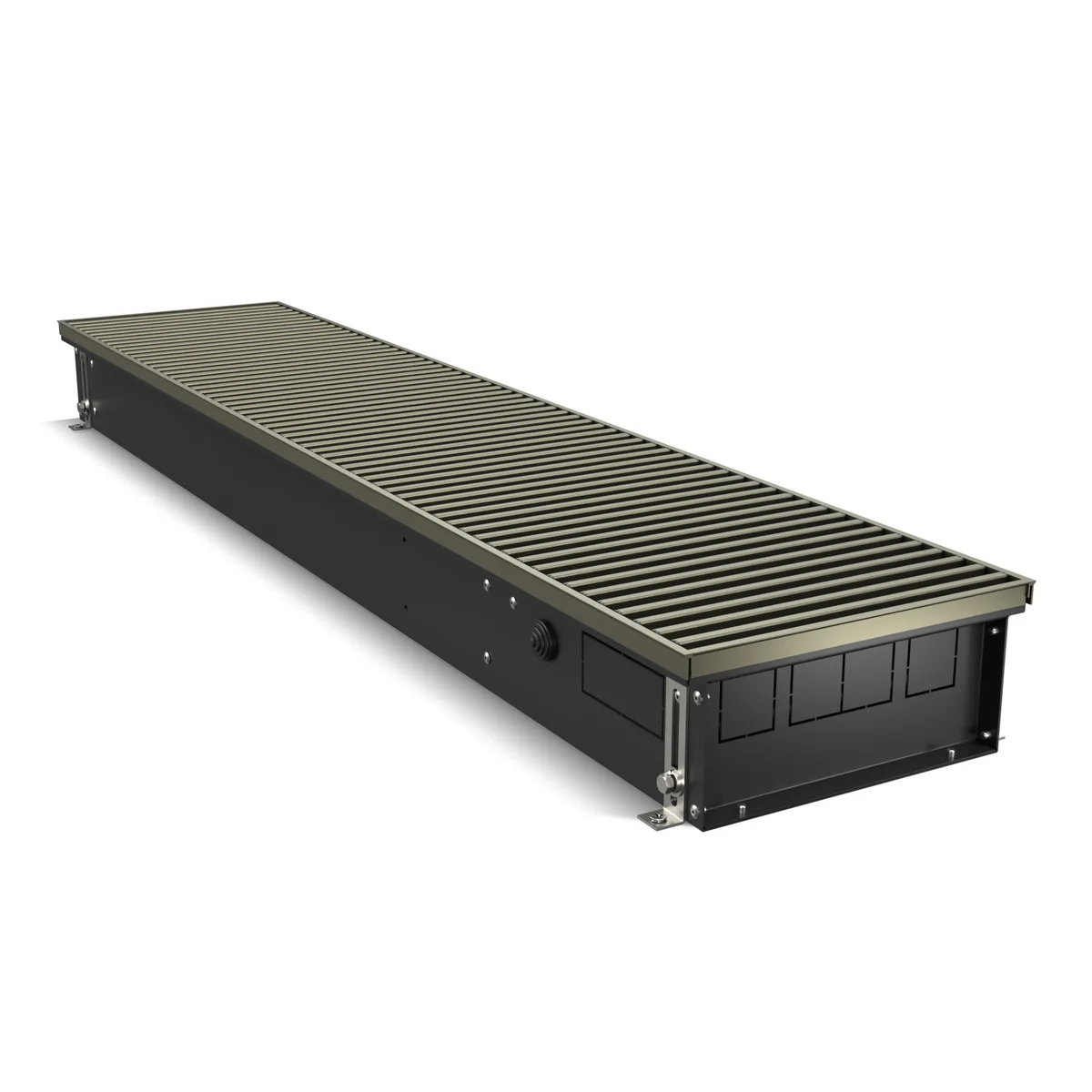 Конвектор внутрипольный Royal Thermo ATRIUM TURBO-110/250/2200-DG-U-DB