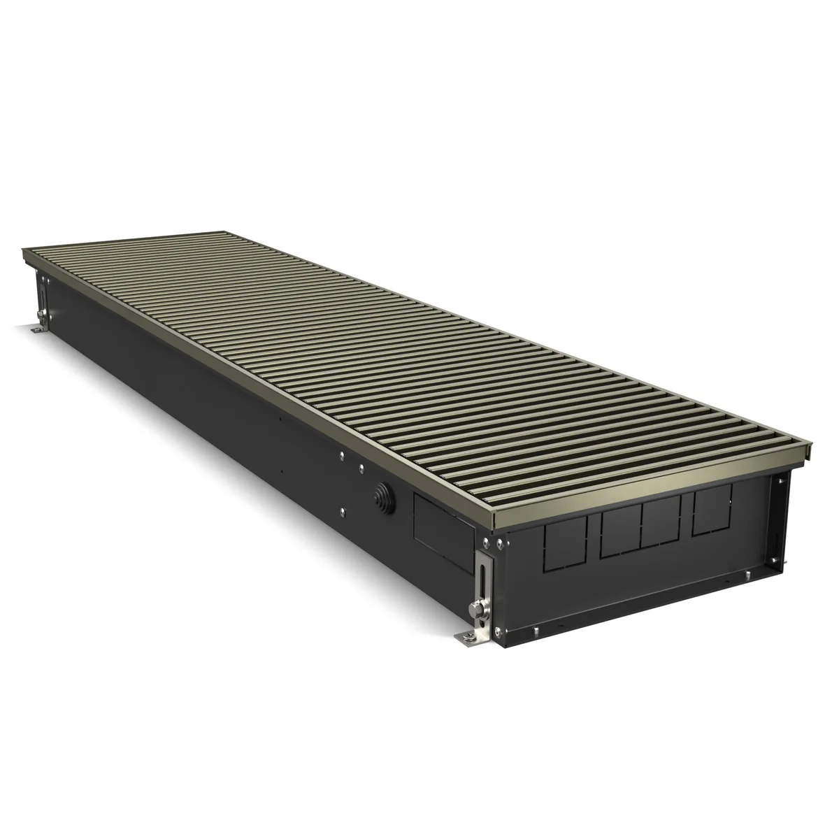 Конвектор внутрипольный Royal Thermo ATRIUM TURBO-110/300/2300-DG-U-DB