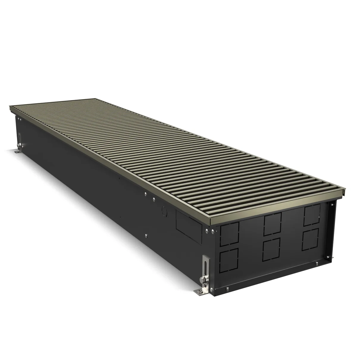 Конвектор внутрипольный Royal Thermo ATRIUM TURBO-150/300/1700-DG-U-DB