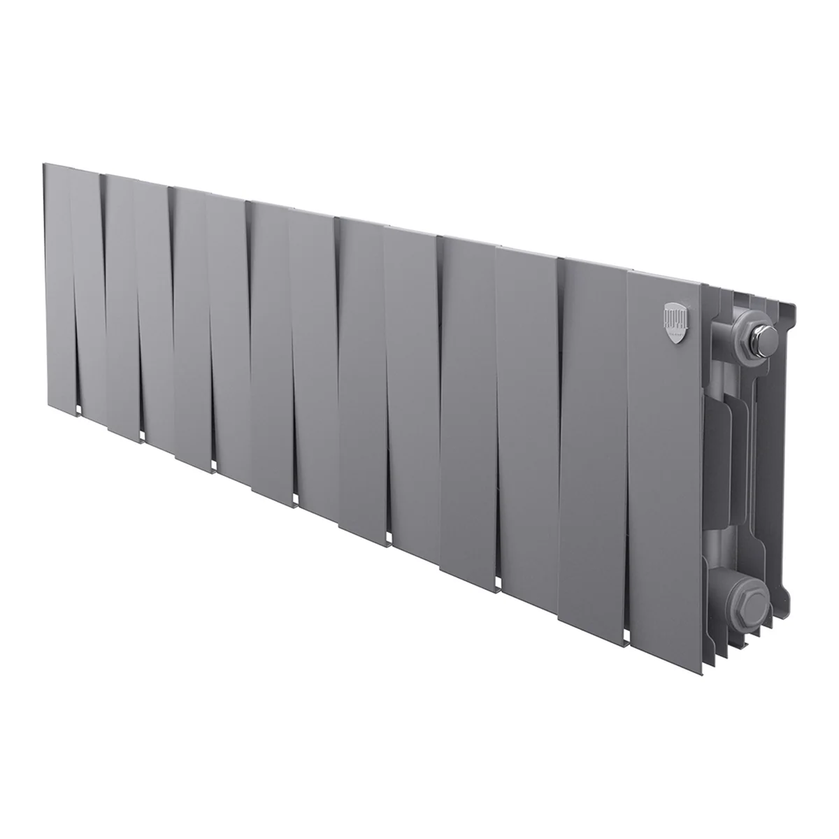 Радиатор биметаллический Royal Thermo PianoForte 200 Серебристый - 14 секц.