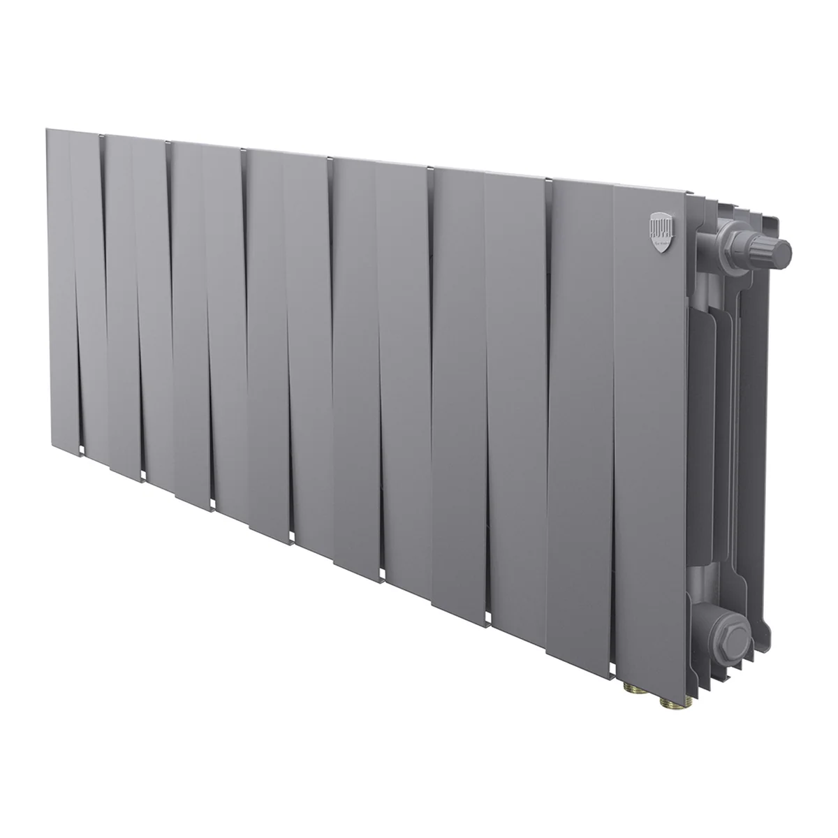 Радиатор биметаллический Royal Thermo PianoForte 300 Серебристый VR80 - 14 секц.