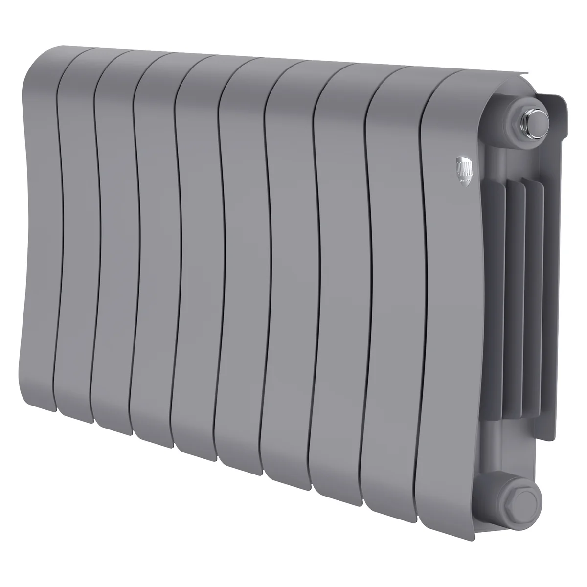 Радиатор биметаллический Royal Thermo Infinity 300 Silver Satin - 10 секц.