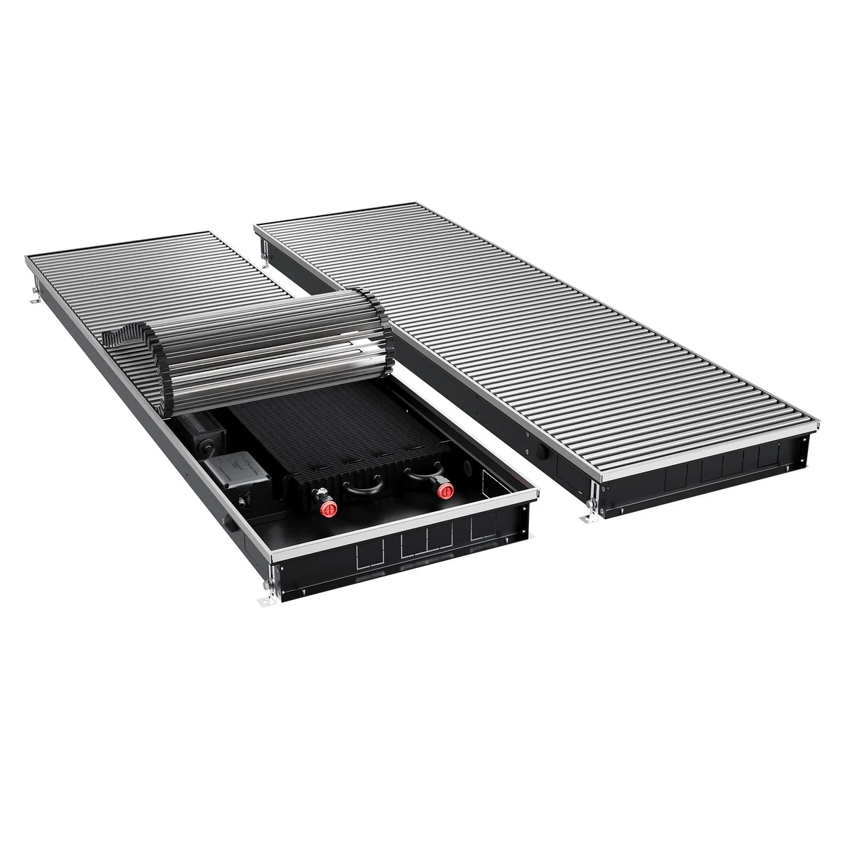 Конвектор внутрипольный Royal Thermo ATRIUM TURBO-80/400/1300-DG-U-NA