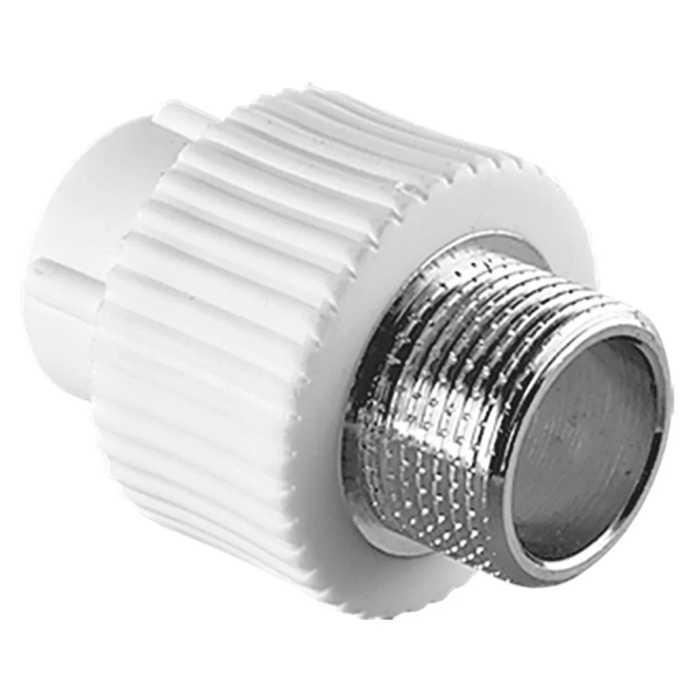 Муфта TEBO сер. PP-R комбинированная 20x3/4" НР (20/180), арт. 031023603