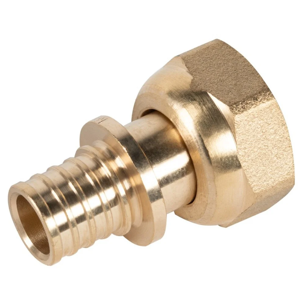 Муфта Royal Thermo ritable аксиальная с нак.гайкой, латунь, 25х1