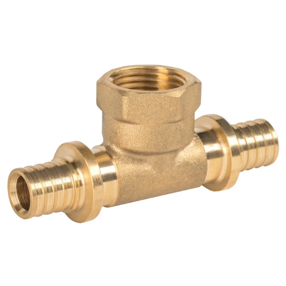 Тройник Royal Thermo ritable аксиальный, латунь ВР 16х3/4х16