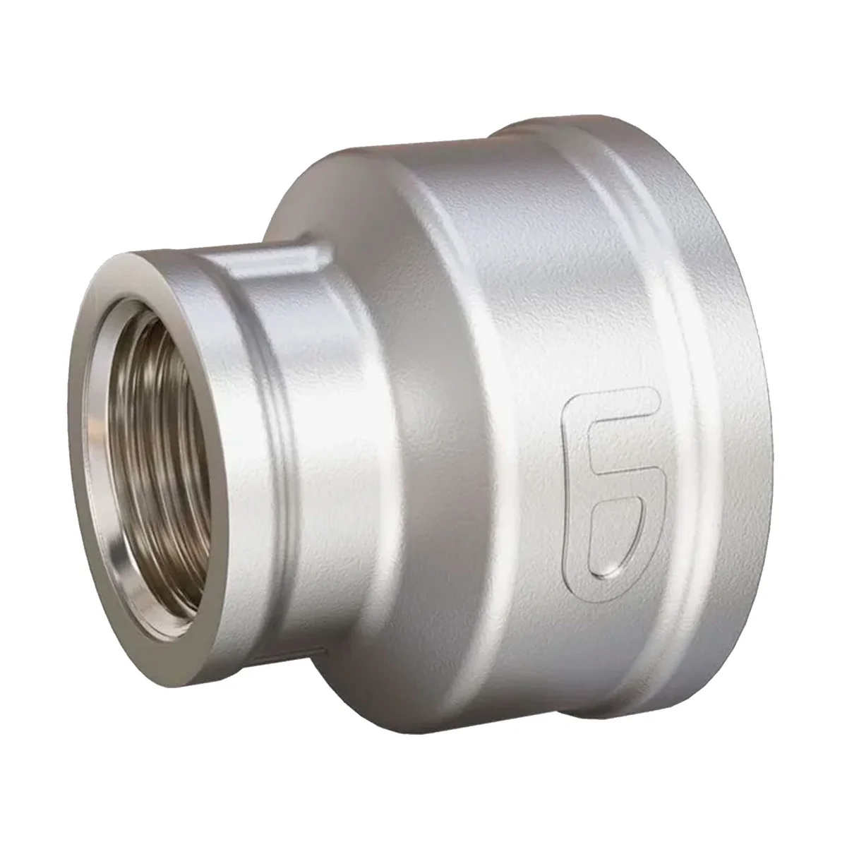 Муфта латунная LD LD Pride DN50х40 (2"ВР х 1 1/2"ВР) лат ник БЕЗ БИР