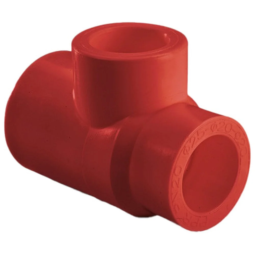 Тройник ПП AntiFire переходный D63х40х63 Red 051165