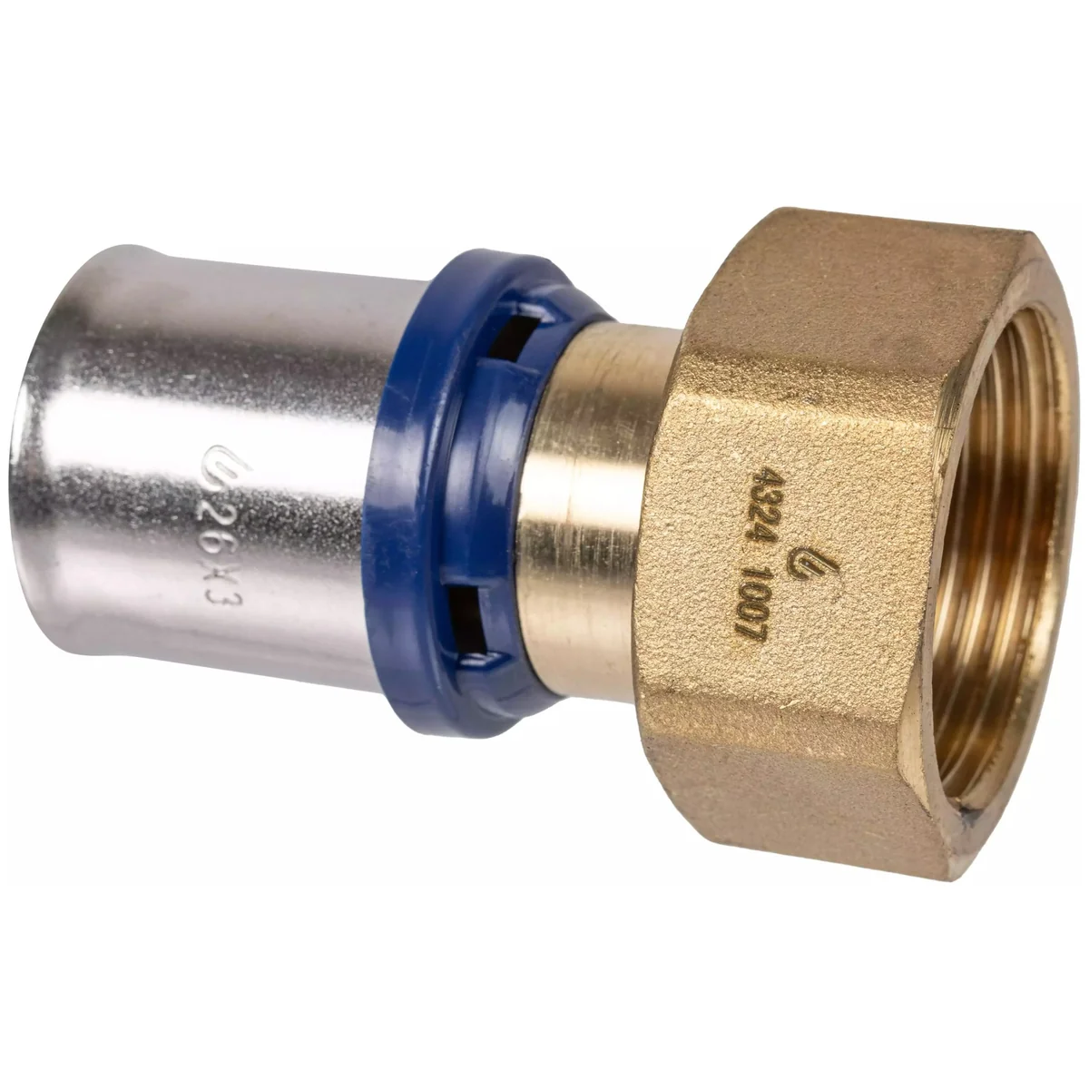 Штуцер обжимной для металлопластиковых труб Usystems MLC Plus 16-G1/2"НГ