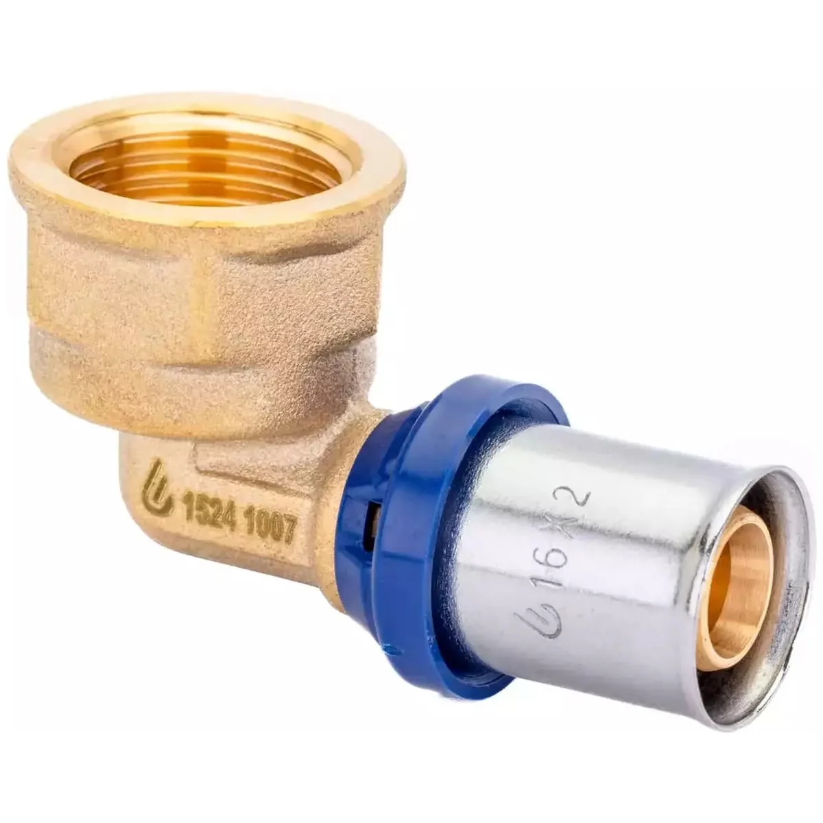 Угольник пресс для металлопластиковых труб Usystems MLC Plus 20-Rp1"ВР