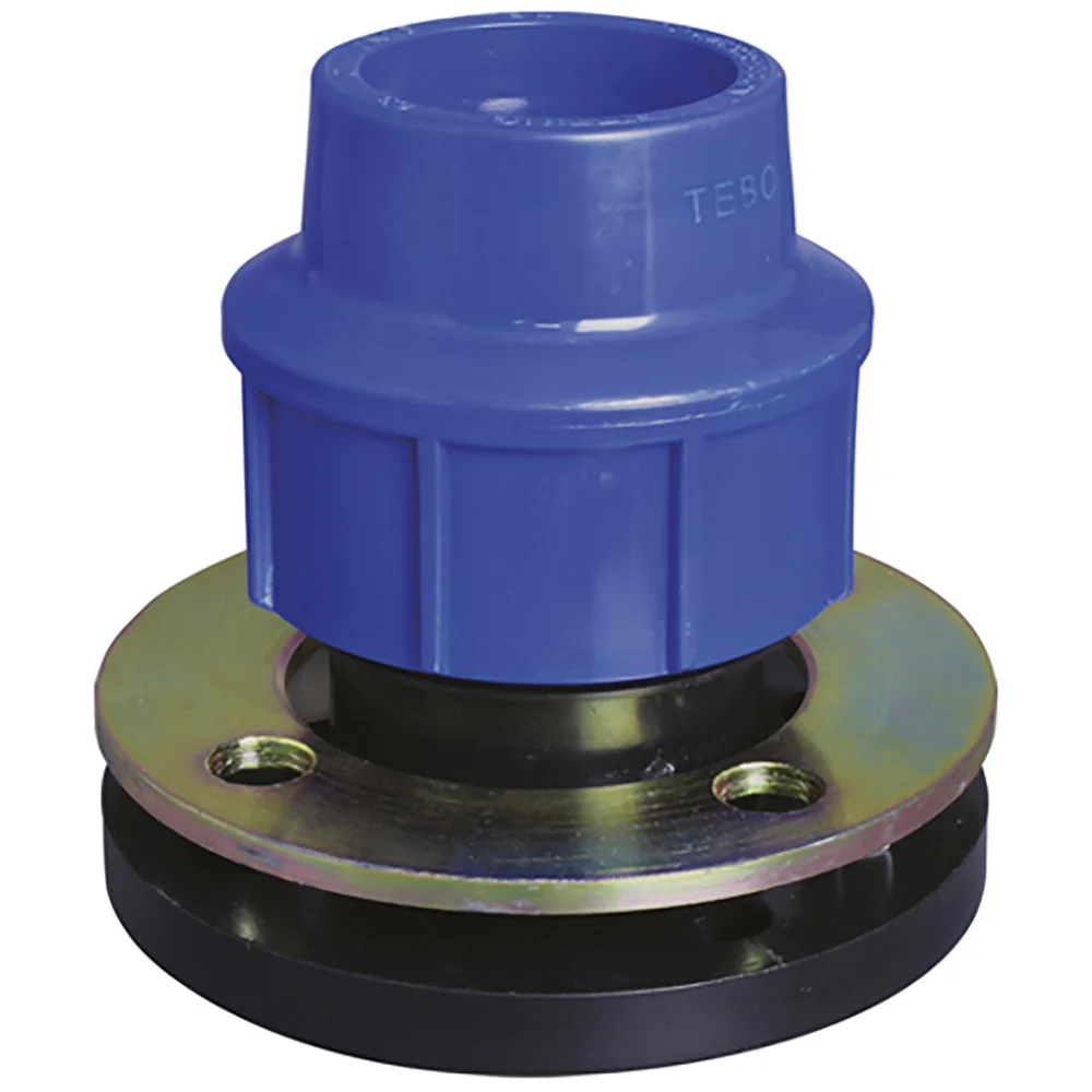 Соединение фланцевое TEBO ПНД 63x2.1/2" с ответн. фланц. кольцом ст.3